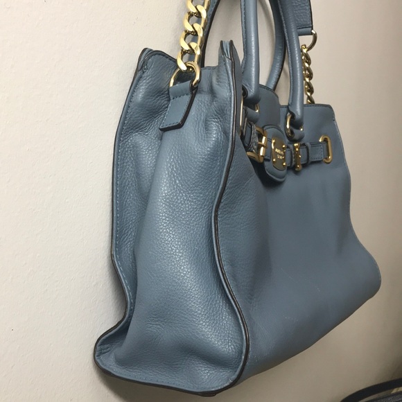 Authentic Michael Kors Hamilton Blue bag - Picture 6 of 11